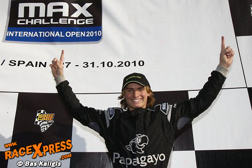 Meindert van Buuren podium